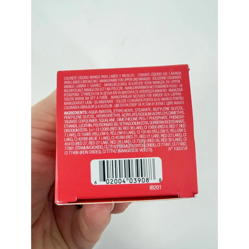 NEW Benefit Cosmetics Cha Cha Tint Mango-Tinted Lip &‎ Cheek Stain 10ml 0.33oz